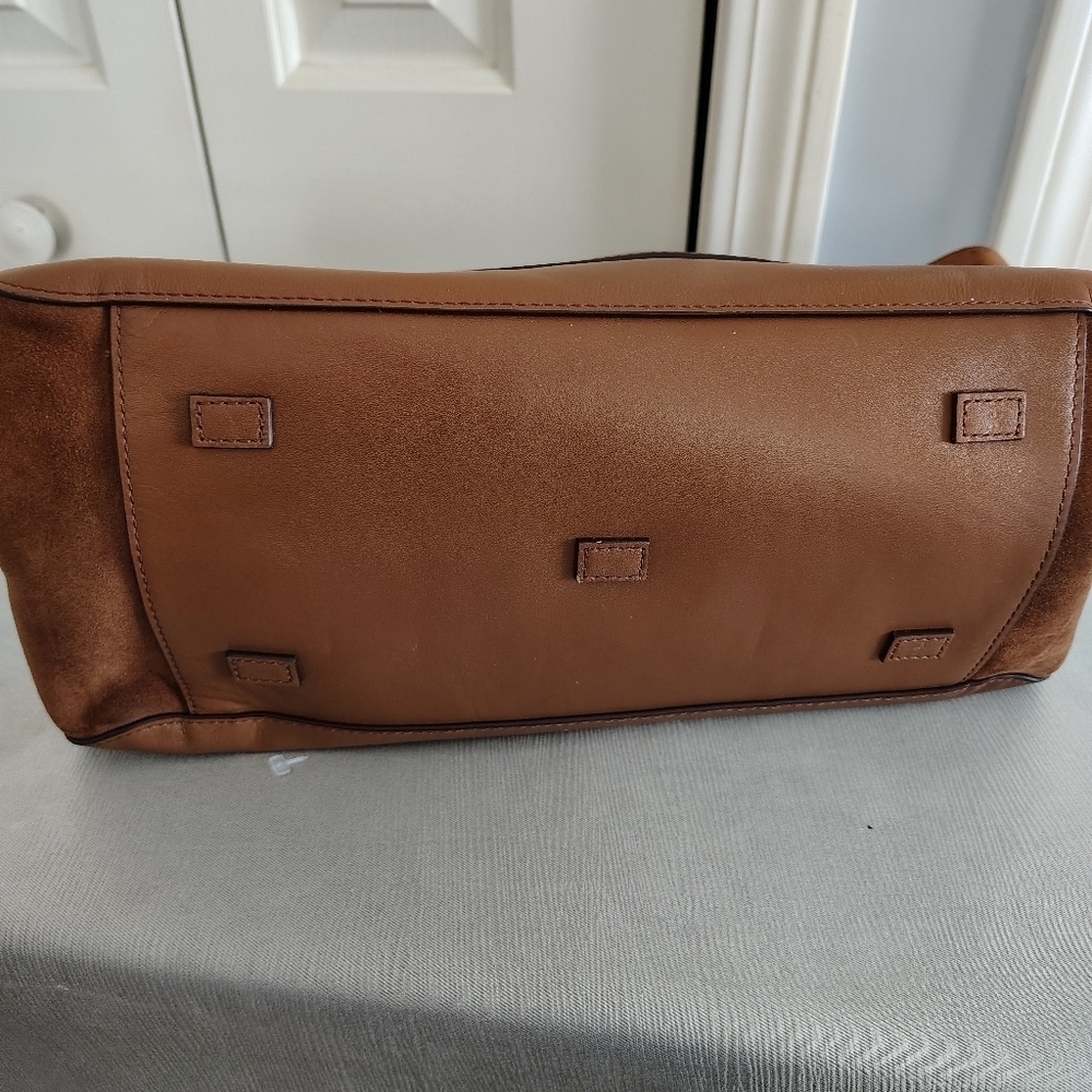 Halston Brown Heritage Shoulder Bag - Picture 12 of 14